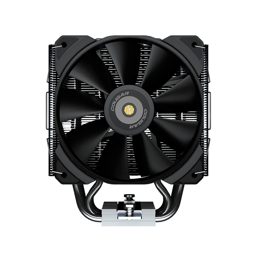 Кулер для процессора, Cougar, Forza 85, Intel 20xx/1851/1366/1700/1200/115х и AMD AM4/AM3(+)/AM2(+)/FM2(+)/FM1, 220W, 120мм, 600-2000±10%/об/м, 82.48/143.53 CFM, 31.68 dB(A), 4pin, 135х110x160мм, Черный