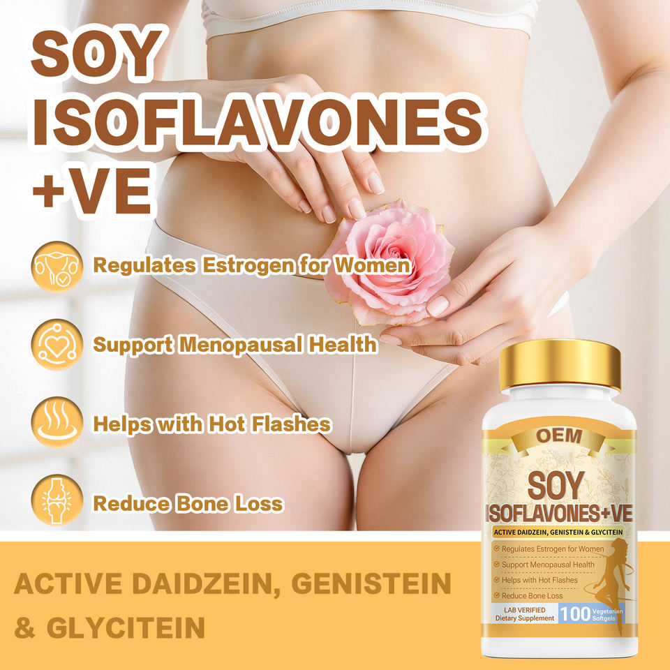 Изофлавоны сои и Витамин E (Soy Isoflavones VE)