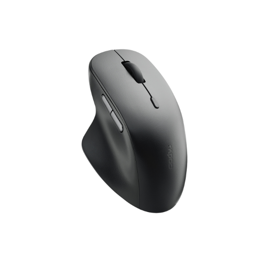 Компьютерная мышь, Rapoo, M50 Plus Silent, 3D, Оптическая, 1000dpi, Беспроводной 2.4 ГГц, Нано-ресивер, Эффективная дистанция 10 м., Батарейки в комплекте, До 9 месяцев работы на одном заряде, Чёрный