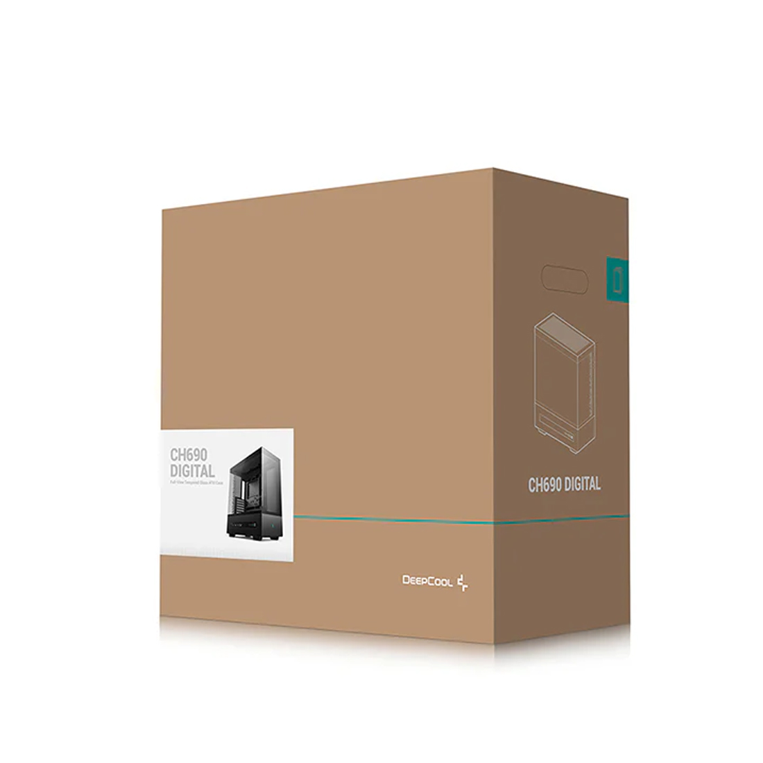 Компьютерный корпус Deepcool CH690 DIGITAL R-CH690-BKNNA0D-G-1