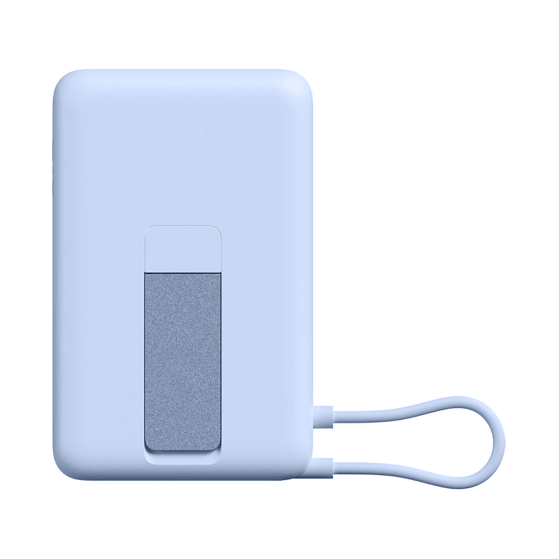 Портативный внешний аккумулятор, Xiaom, Magnetic Power Bank 10000 with Built-in Stand Blue, WPB1007Z/BHR08PCGL, 10000мА·ч (37Вт·ч), 33Вт, 210г, 108,8  68,9  20,25мм, Синий