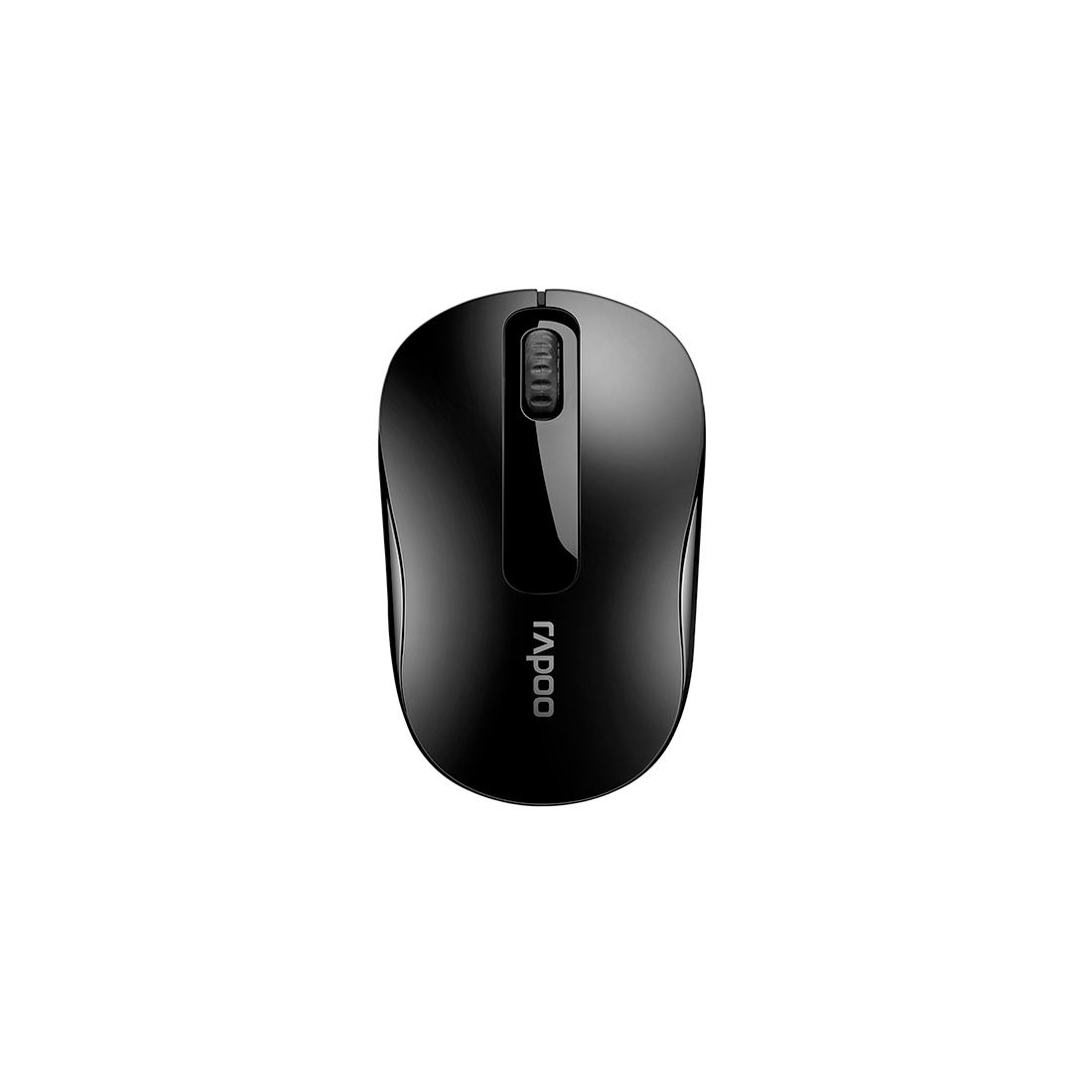 Компьютерная мышь, Rapoo, M-10 Plus, 3D, Оптическая, 1000dpi, Беспроводной 2.4 ГГц, Нано-ресивер, Эффективная дистанция 10 м., Батарейки в комплекте, Размер: 106,2*59,4*42,8 мм., Чёрный