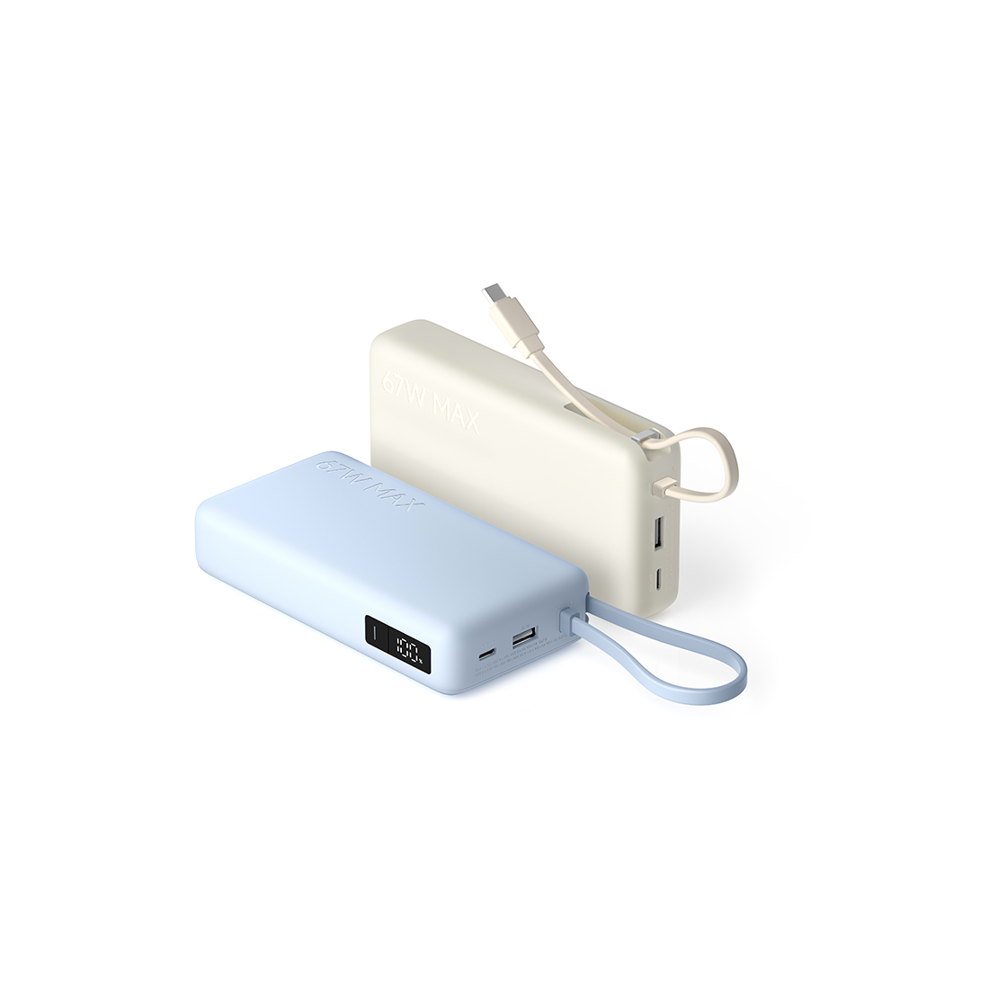 Портативный внешний аккумулятор, Xiaomi, 67W Power Bank 20000 (Integrated Cable) Tan, PB2067/BHR08O7GL, Поддержка быстрой зарядки 67 Вт, Номинальная емкость 12000 mAh 11.1V 74.37Wh, Встроенный кабель USB-C, Размер продукта 140*72*19.31.2mm, Бежевый