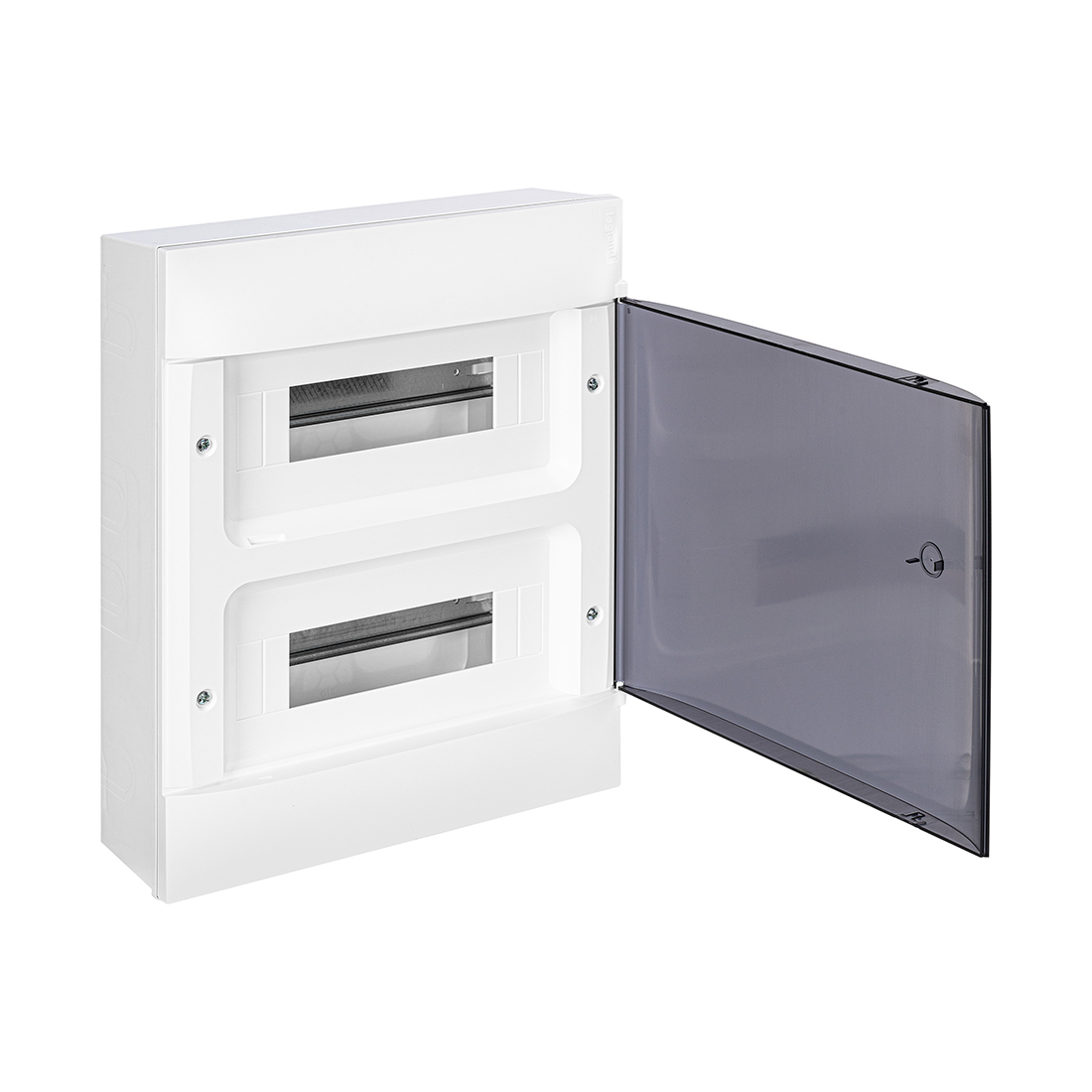 Щит навесной, Legrand, 135612 Practibox S, 2х12 IP40 Дымчатая дверь