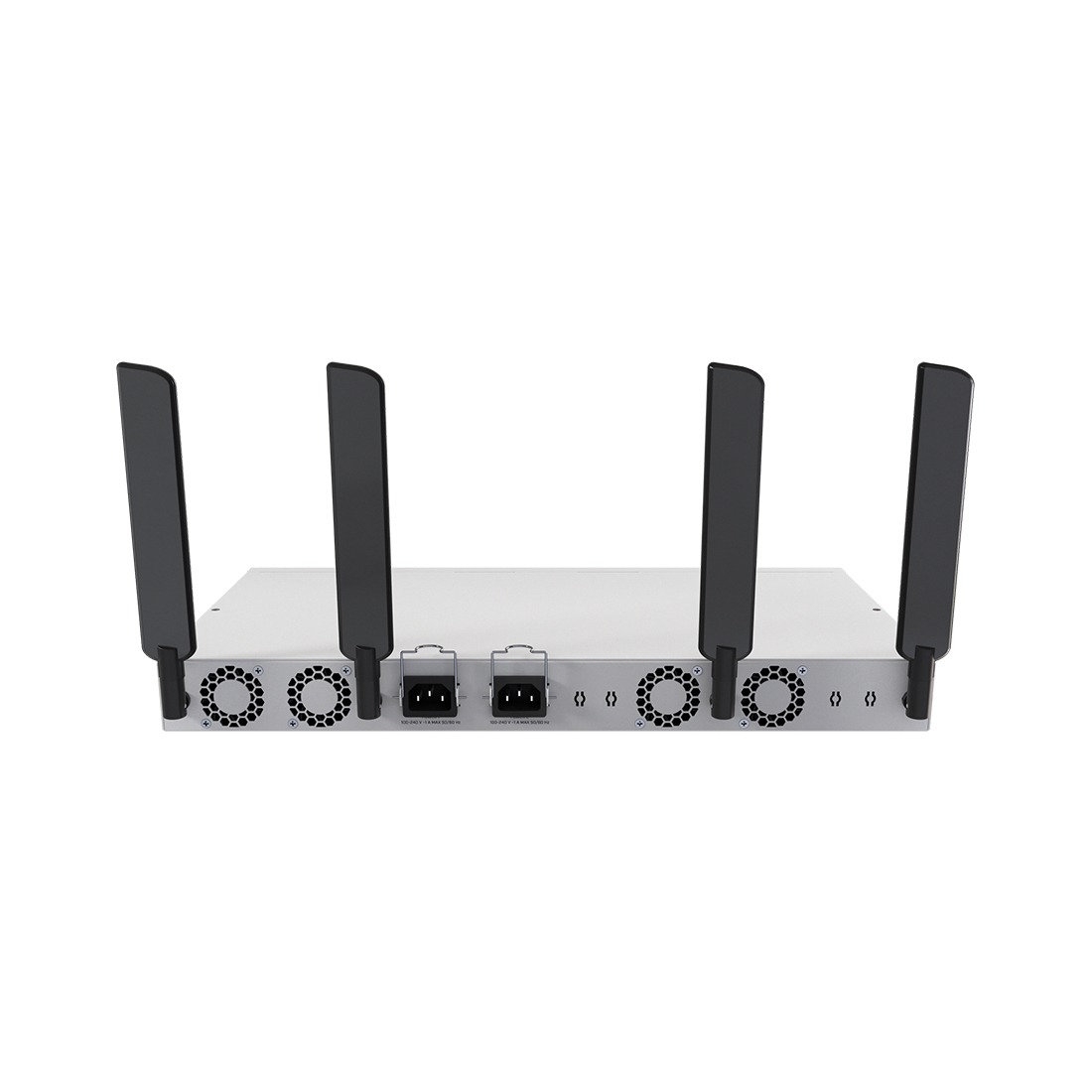 Коммутатор, MikroTik, CRS418-8P-8G-2S+5axQ2axQ-RM, Cloud Router Switch, 2 x 10G SFP+ ports, 17 x 10/100/1000 Ethernet portss, Wi-Fi 6 AX3600 PoE-out ports Ether9 - Ether16 (802.3af/at), RouterOS, -20°C to 70°C