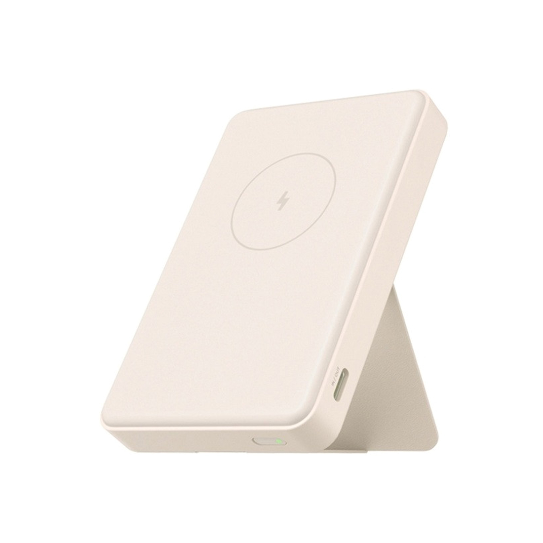 Портативный внешний аккумулятор, Xiaomi, Magnetic Power Bank 6000mAh, WPB0620MI/BHR9074GL, 15W, Вход USB-C (IN) 5V3A 9V2.22A, Выход USB-C (OUT) 5V2.4A 9V2A MAX, Номинальная мощность 23.22Wh 3.87V 6000mAh, Вход и выход USB-C, Размер продукта 104.8 x 68 x 15.1 мм, Кабель USB-C в комплекте, Для Apple IPhone 12 и выше, Бежевый