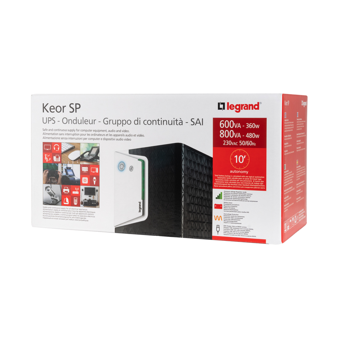 Источник бесперебойного питания Legrand Keor SP 800 ВА 310184