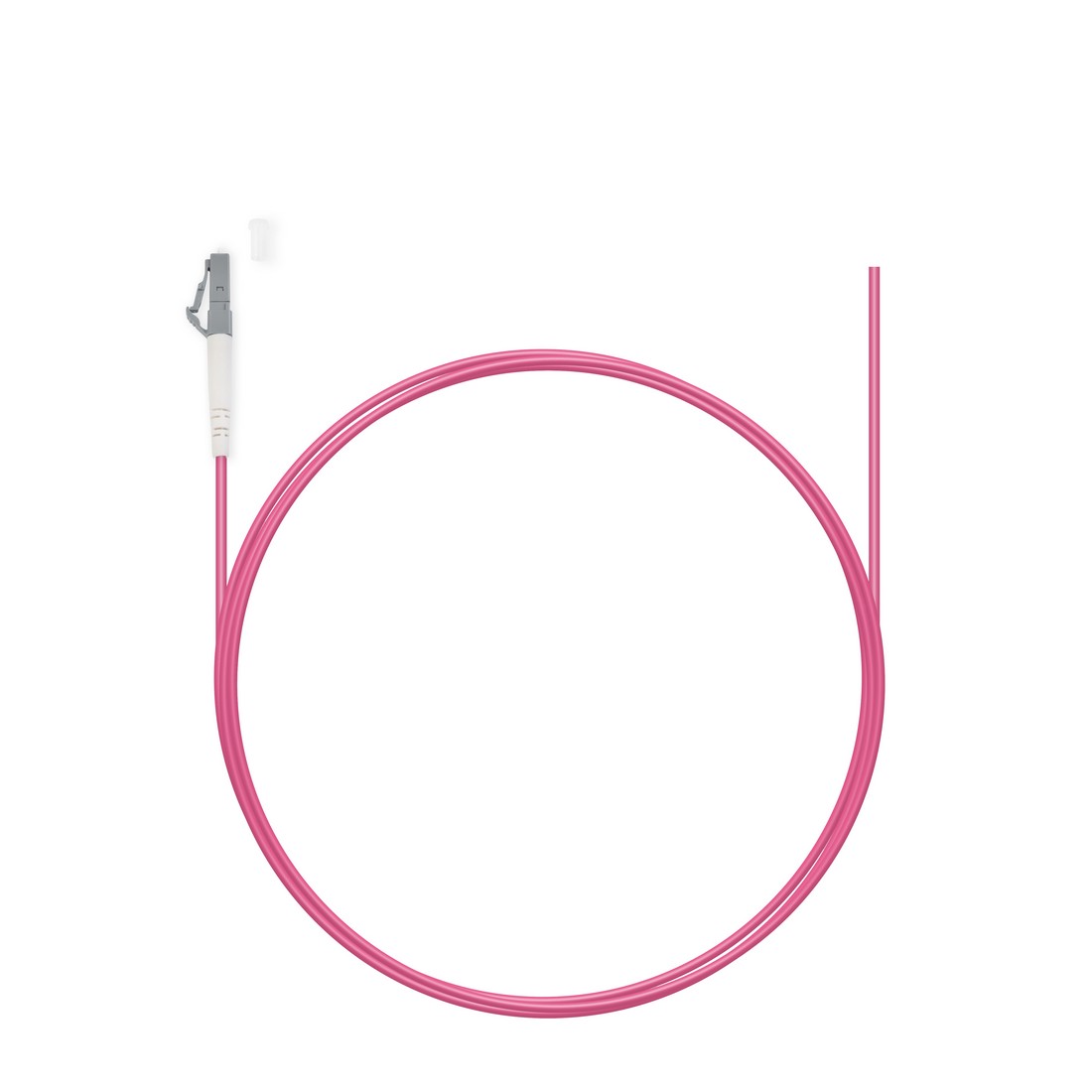 Пигтейл Оптический LC/UPC MM OM4 50/125 3.0 мм 1.5 м LSZH Пол. Пакет