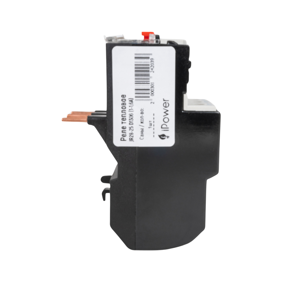 Реле тепловое, iPower, JR28-25 D1306 (1-1,6А)