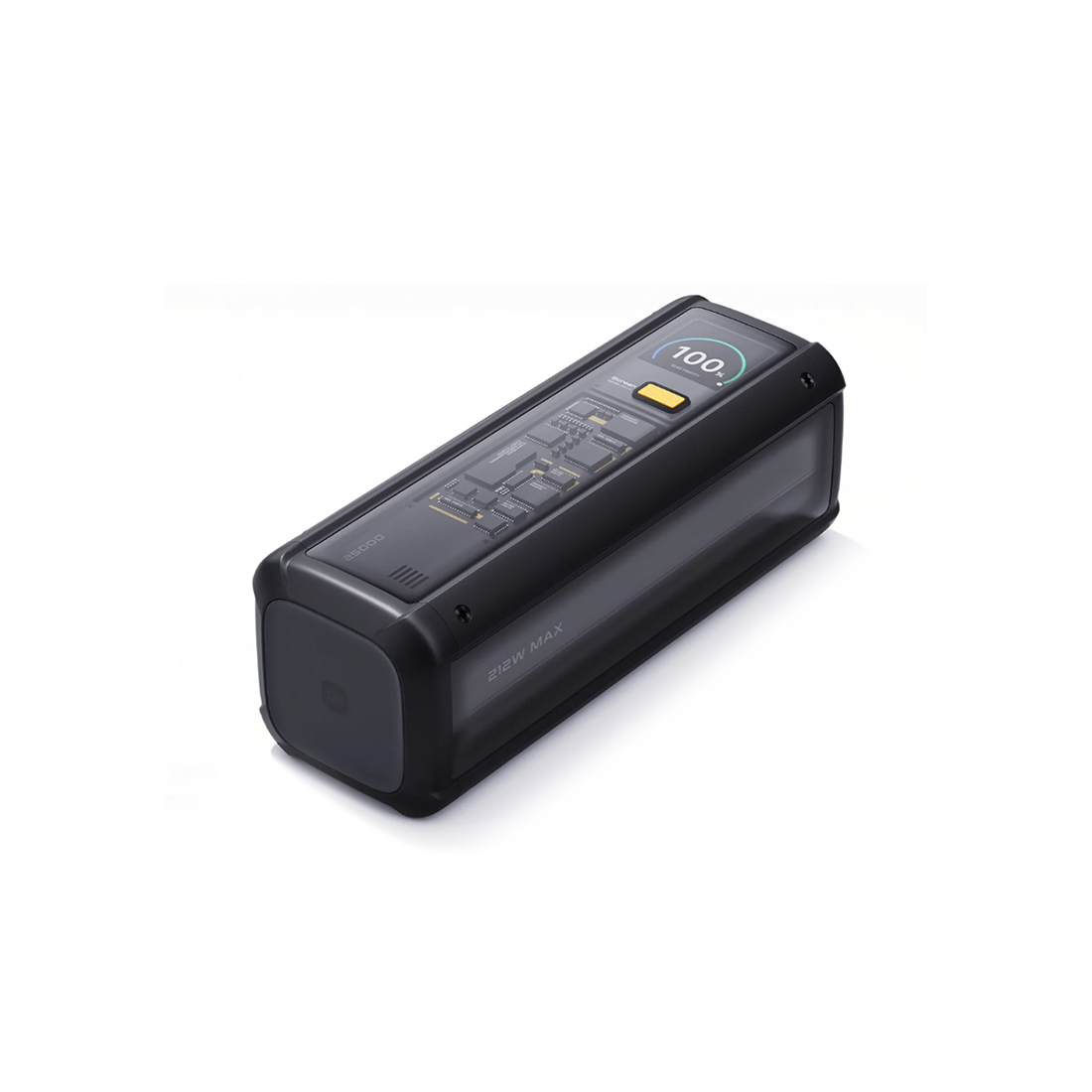 Портативный внешний аккумулятор, Xiaomi, 212W HyperCharge Power Bank 25000mAh GL, BHR9970GL/P03MI, Емкость 25000 мАч, Мощность до 212W, Быстрая зарядка, Встроенный дисплей, Литий-ионный аккумулятор, Входной интерфейс USB-C, Выходной интерфейс	USB-A / USB-C, 55,4  55,4  160 мм, Черный