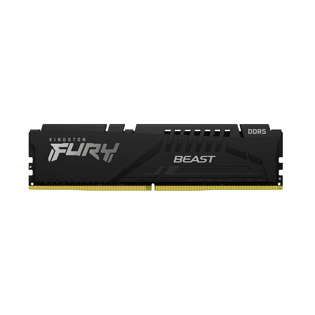 Комплект модулей памяти, Kingston, FURY Beast KF552C40BBK2-32 (Kit 2x16GB), DDR5, 32GB, DIMM <PC5-41600/5200MHz>, Чёрный