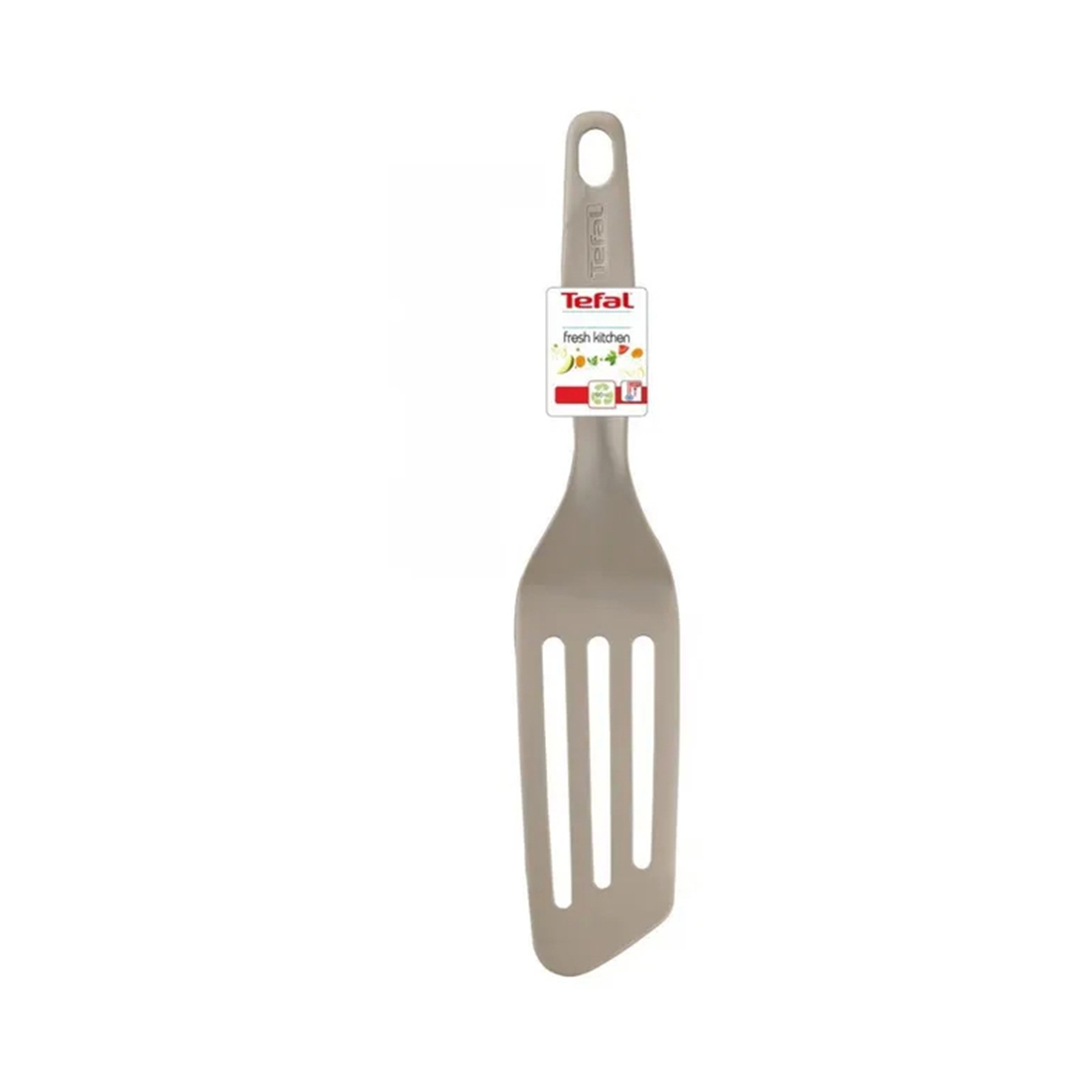 Длинная лопатка, Tefal, Enjoy K0060512, Макс темп 220°, Пластик, Бежевый