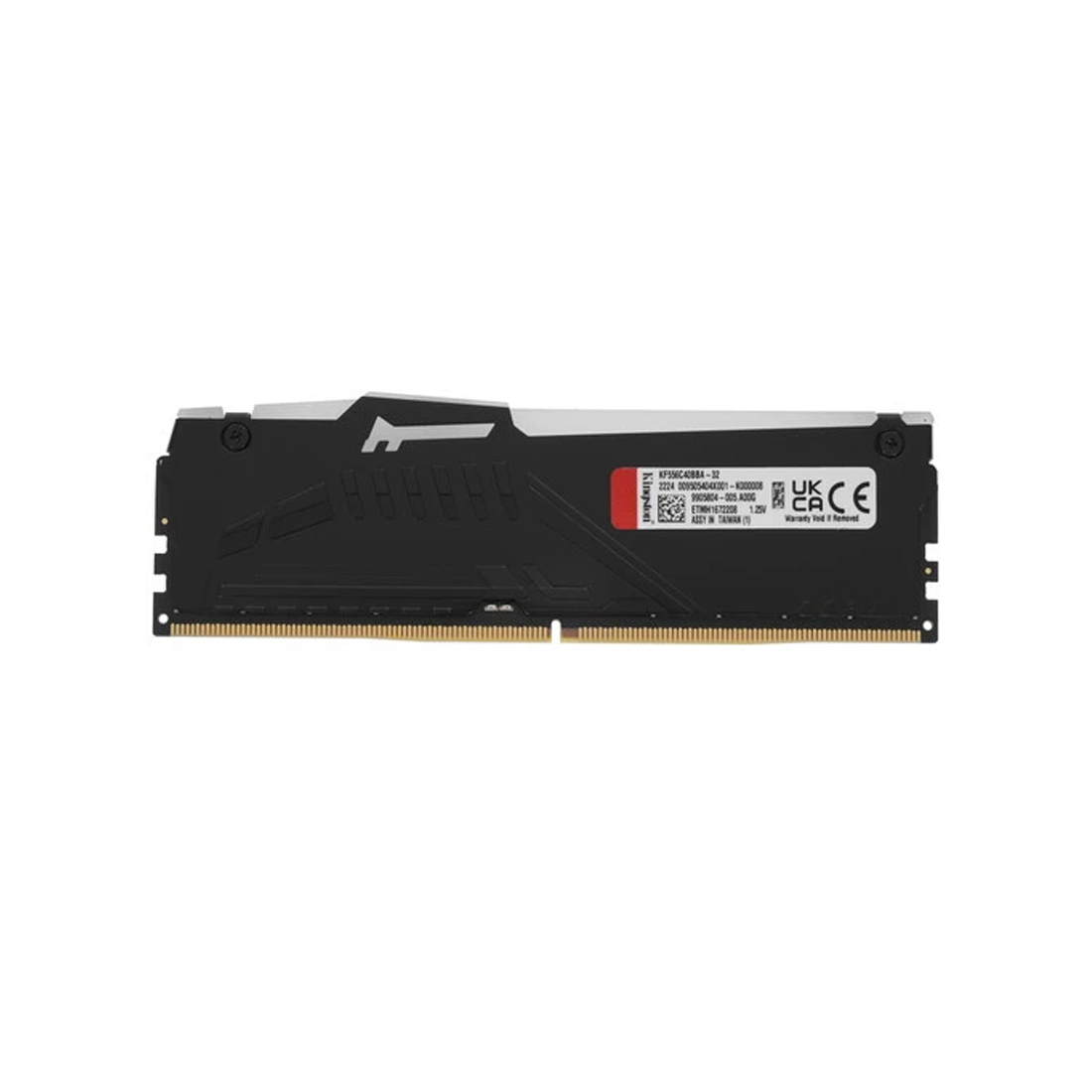 Модуль памяти, Kingston, FURY Beast RGB XMP KF556C40BBA-32, DDR5, 32GB, DIMM <PC5-44800/5600MHz>