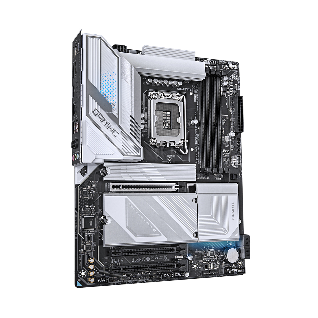 Материнская плата, Gigabyte, B860 GAMING X WIFI6E (4719331866532), LGA1851, iB860, 4xDDR5 5600/6400/9066(OC), 4xSATA3, Raid, 3xM.2 (PCI-E 4.0x4/x2), 1хDP, 1xHDMI, 1xUSB4® USB Type-C® port, 3xPCI-Ex16, WiFi, ATX