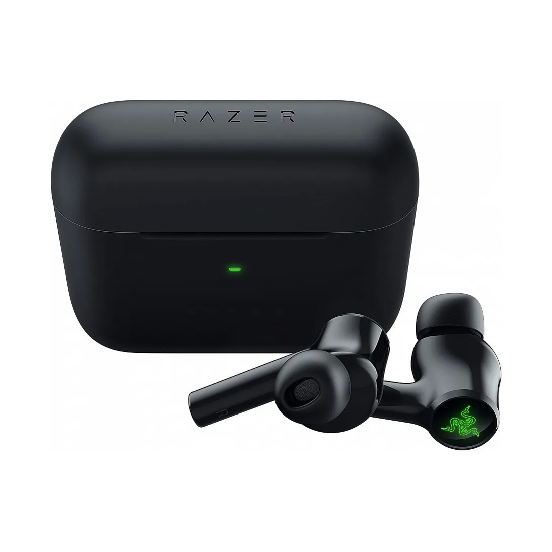 Наушники, Razer, Hammerhead True Wireless (2021), RZ12-03820100-R3G1, TWS, 20 Гц – 20 000 Гц, 32 Ом, динамики 10 мм, чёрный