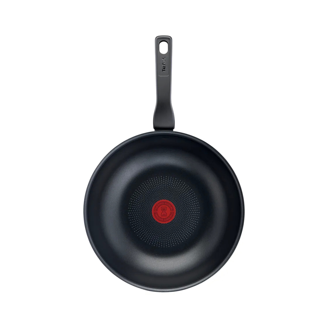 Сковорода-вок, Tefal, Force 4218628, 28см, Диаметр 28 см, Фиксированная ручка, Антипригарное покрытие, Thermo-Signal, Черный