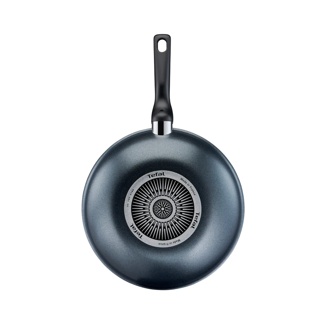 Сковорода-вок, Tefal, Force 4218628, 28см, Диаметр 28 см, Фиксированная ручка, Антипригарное покрытие, Thermo-Signal, Черный