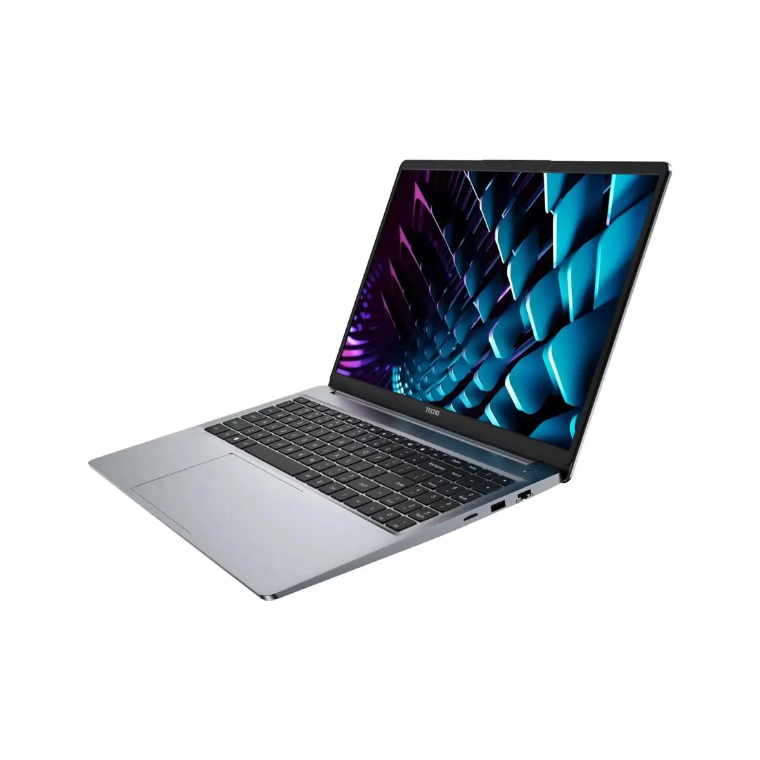 Ноутбук, Tecno, MEGABOOK K16S, K16SDA (4894947116995), 16", FHD, 1920x1200, IPS, Ryzen 5-7430U, 8GB DDR4, 512GB SSD, AMD Radeon Graphics, Win 11 Home, Серый