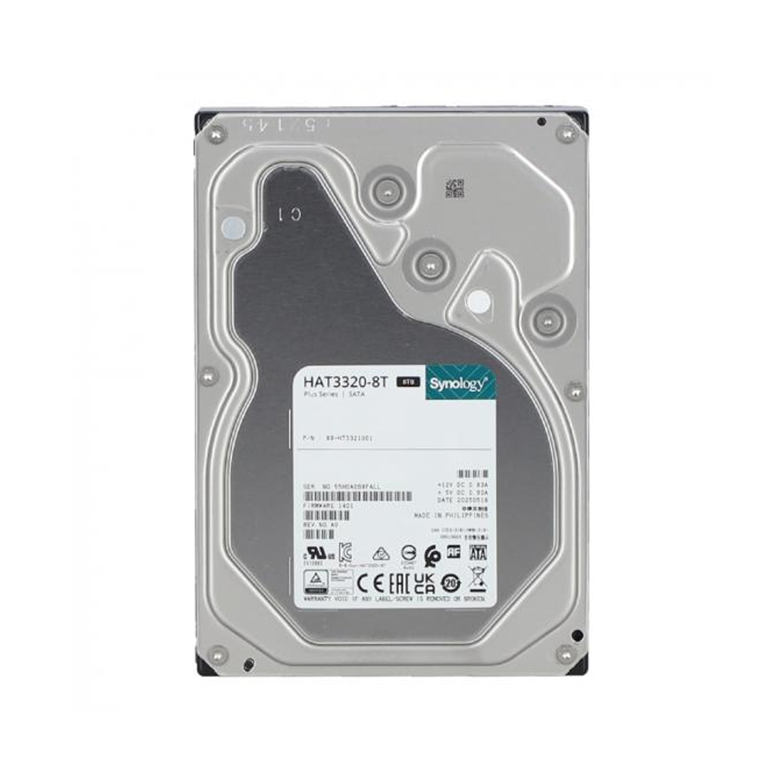 Жесткий диск, Synology, HAT3320-8T, 8 TB, HDD 3.5", SATA 6 Gb/s