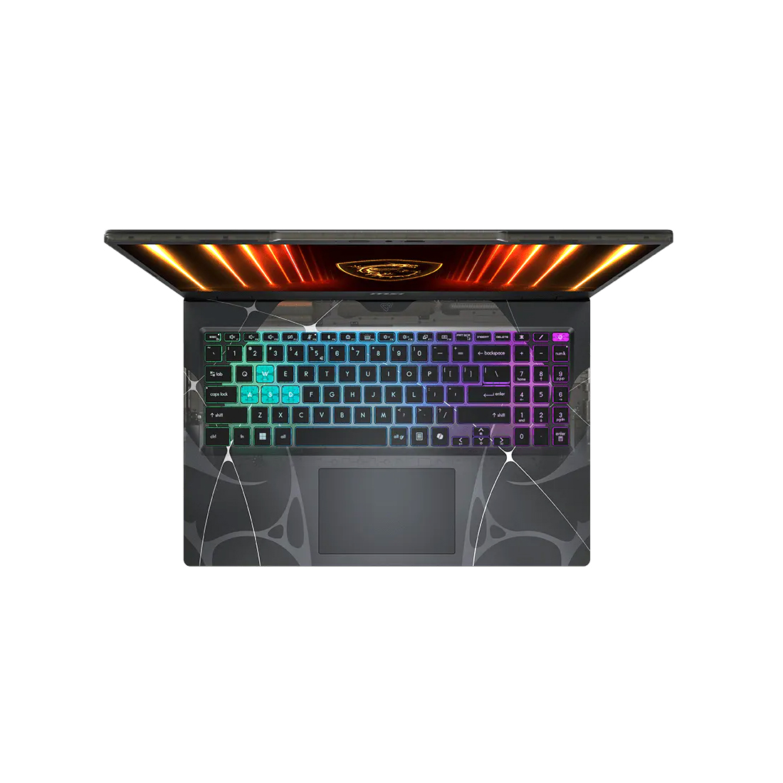 Ноутбук, MSI, Cyborg 15 B2RWEKG-1053XKZ, MS-15Q3, 9S7-15Q342-1053, 15,6", FHD 1920x1080, IPS, 144Hz, Intel Core 5 210H, 8GB*2 DDR5, 1TB SSD Gen5, NVIDIA GeForce RTX5050, 8GB GDDR7, DOS, Черный