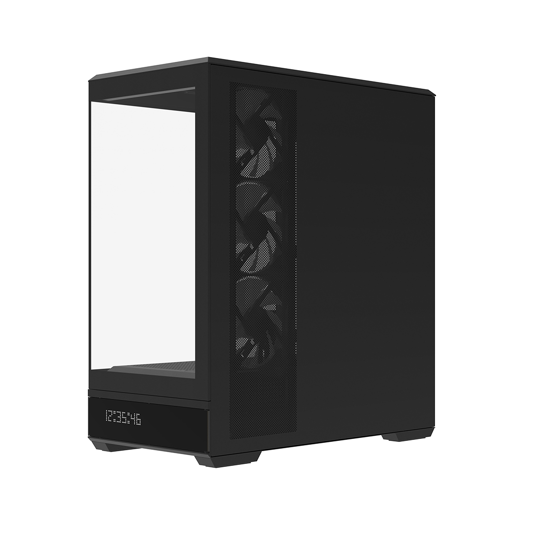 Компьютерный корпус Aerocool P500B Digi-BK-v1