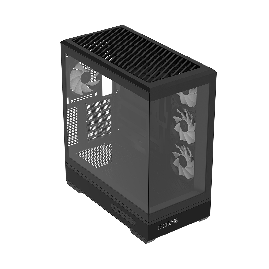 Компьютерный корпус Aerocool P500B Digi-BK-v1