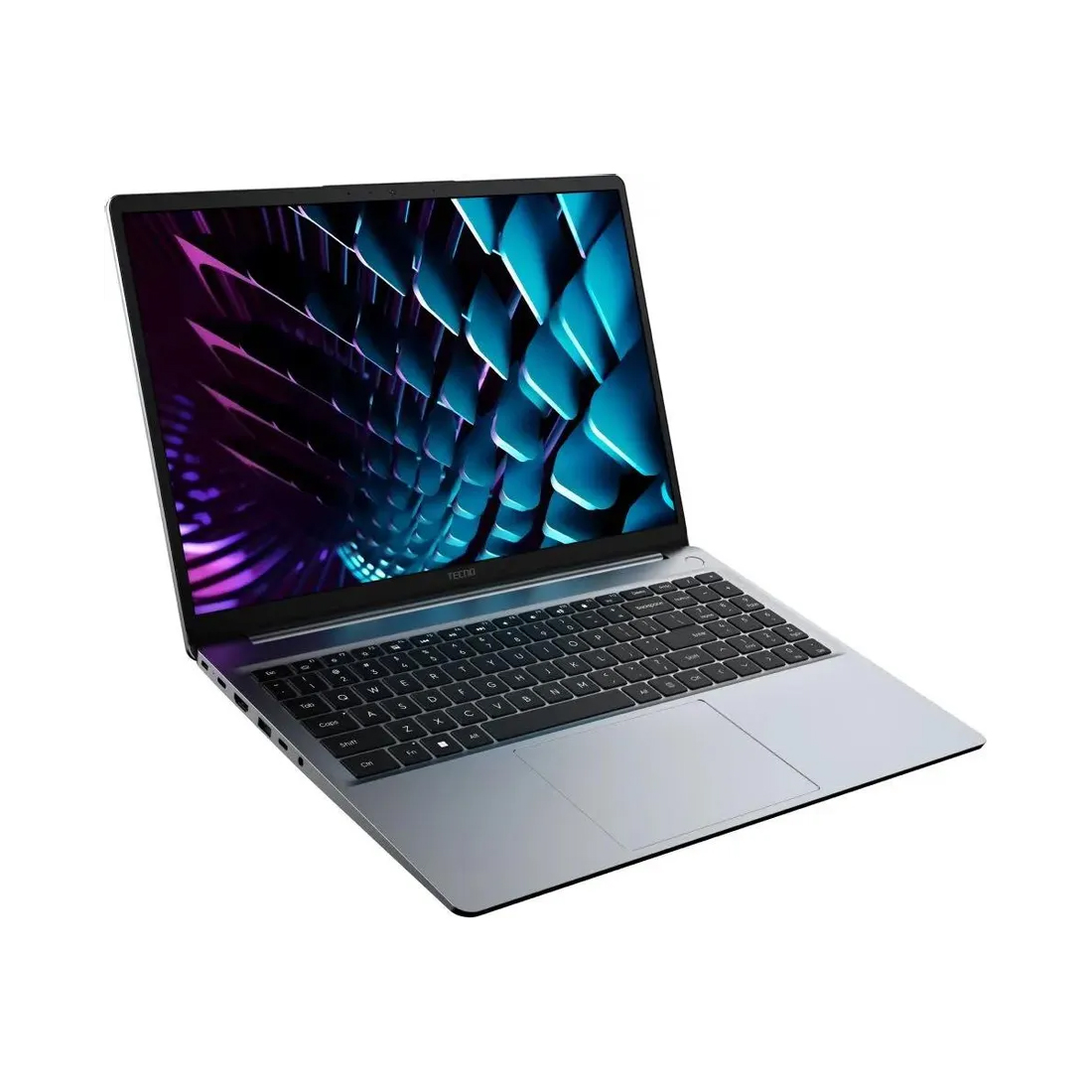 Ноутбук, Tecno, MEGABOOK K16S, K16SFA (4894947110801), 16", FHD+, 1920x1200, IPS, Ryzen 5-7535HS, 16GB LPDDR5, 512GB SSD, AMD Radeon Graphics, Win 11 Home, Серый