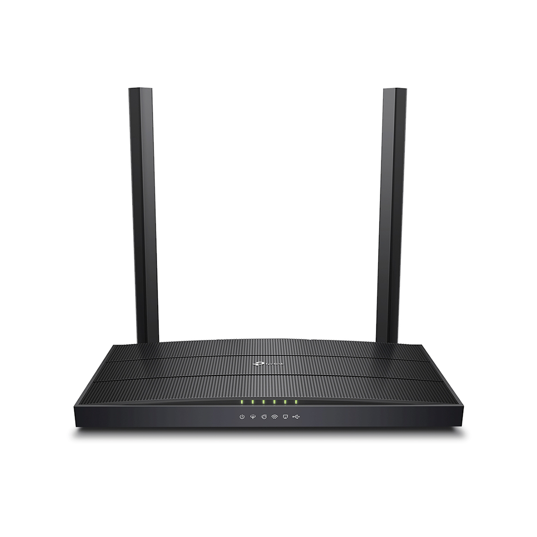 Модем, TP-Link, Archer VR400, 300 Мбит/с (2,4 ГГц) + до 867 Мбит/с (5 ГГц), 3xLAN 10/100/1000 Мбит/с RJ45, 1xLAN/WAN 10/100/1000 Мбит/с (RJ45), 1xRJ11, 1xUSB 2.0, 2 внешие антенны
