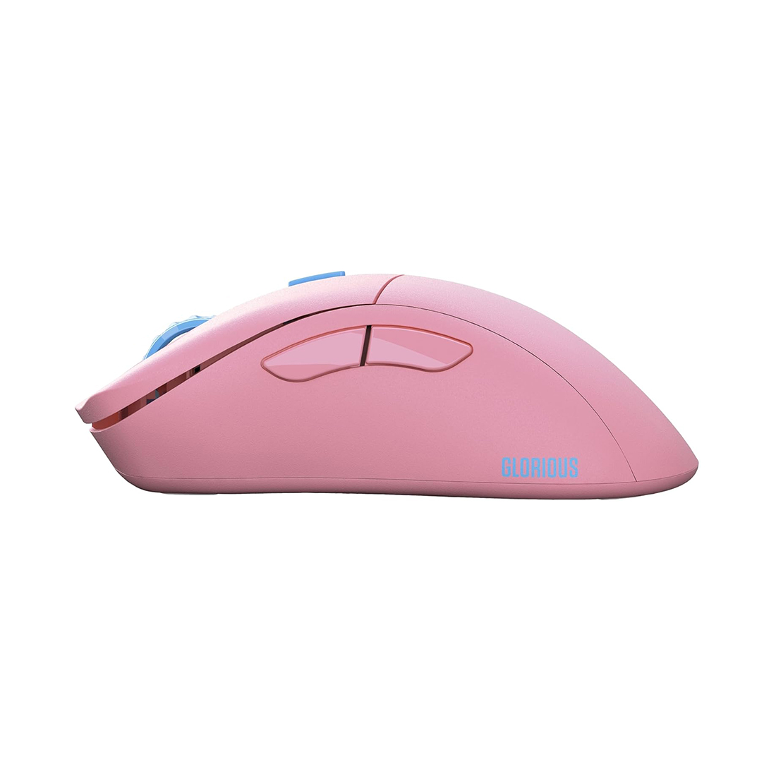 Компьютерная мышь, Glorious, Model D PRO, GLO-MS-PDW-FLA-FORGE, Игровая, Оптическая, Беспроводная, Glorious BAMF Sensor, 19000 DPI, 400 IPS, 50G, 1000 Hz, 6 кнопок, Длина провода 2м, Forge Розовый