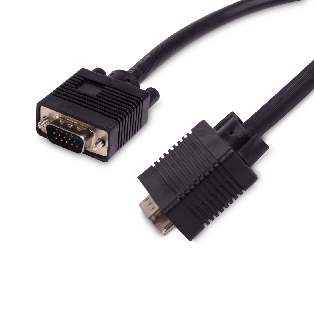 Интерфейсный кабель, iPower, iPiVGAMM200, VGA 15M/15M 20 м., Чёрный