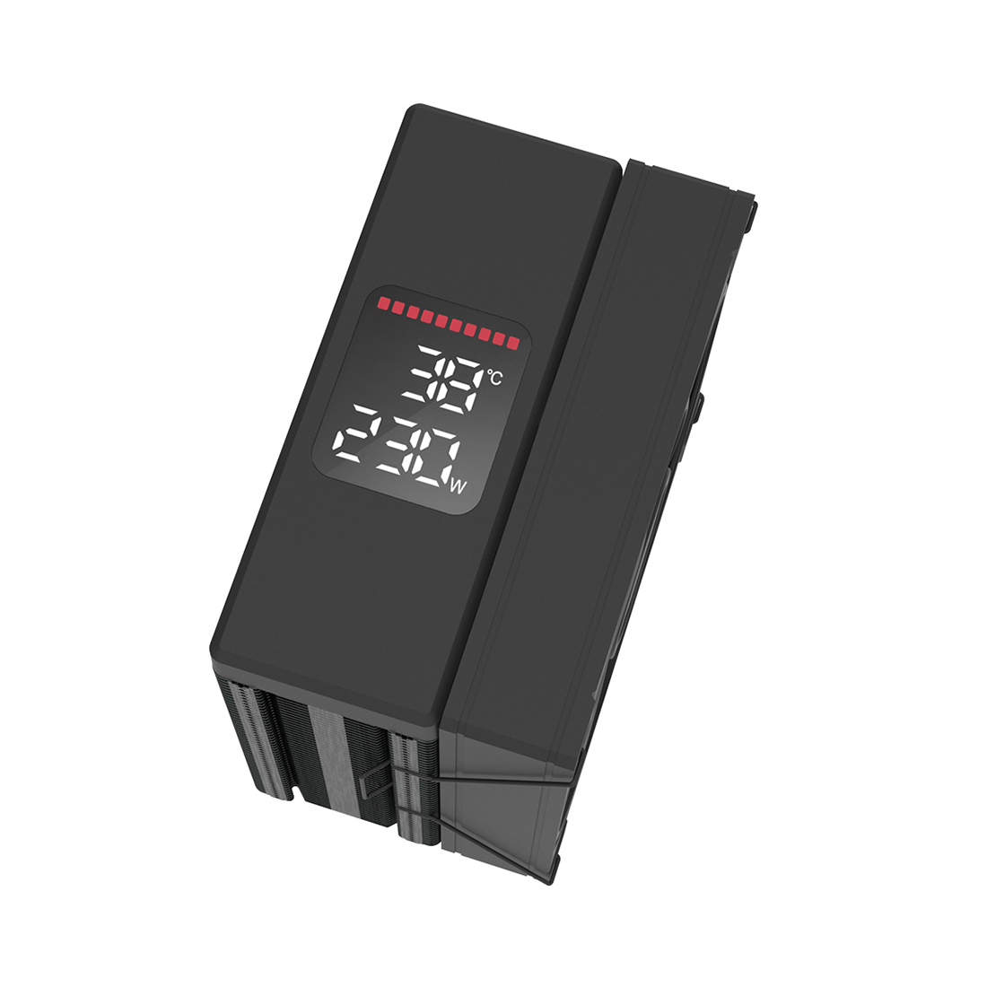 Кулер для процессора, Zalman, CNPS9X ECO DS, 120 мм, 600-2100 RPM, 57.1 CFM, 31.4 дБ, 4-pin PWM, 12071155 мм, Чёрный