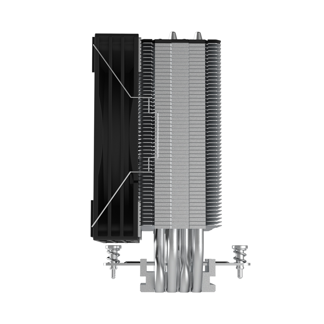 Кулер для процессора, Zalman, CNPS9X OPTIMA2, 120мм, 600-1500RPM, 60.98CFM, 26dB, 4pin PWM, 12372156мм, Чёрный