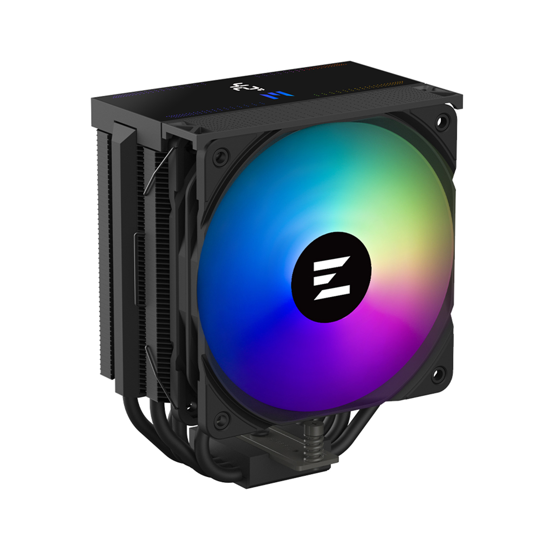 Кулер для процессора, Zalman, CNPS13X DS BLACK, 120 мм, 600–2000 RPM, 69.12 CFM, 29.7 dB(A), 4-pin PWM, 13579159 мм, Чёрный