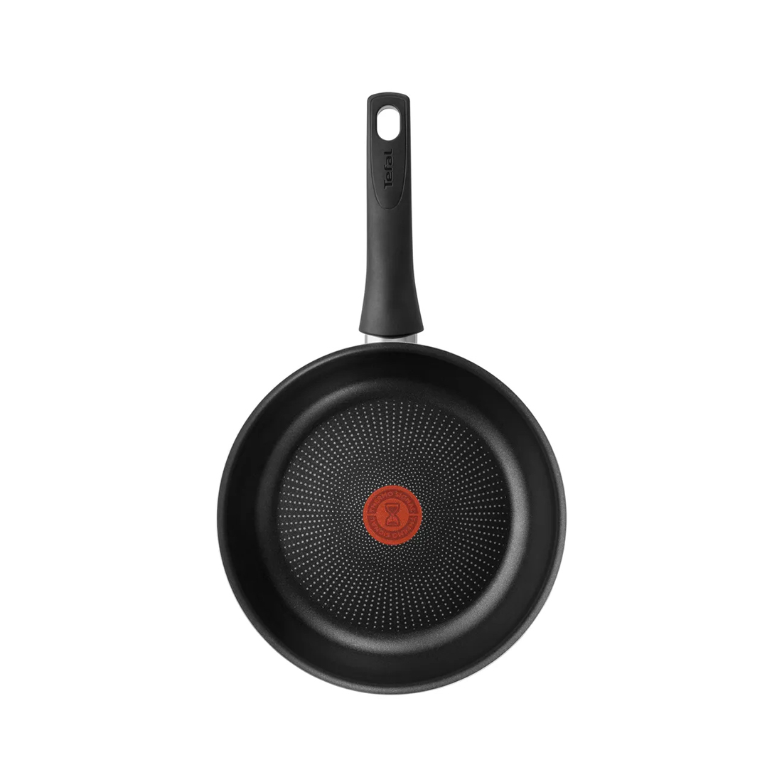 Сковорода, Tefal, Intense 4219124, 24см, Алюминий, Антипригарное Titanium non-stick 2X, Для газовых/керамических/электрических плит, Фиксированная ручка, Черный