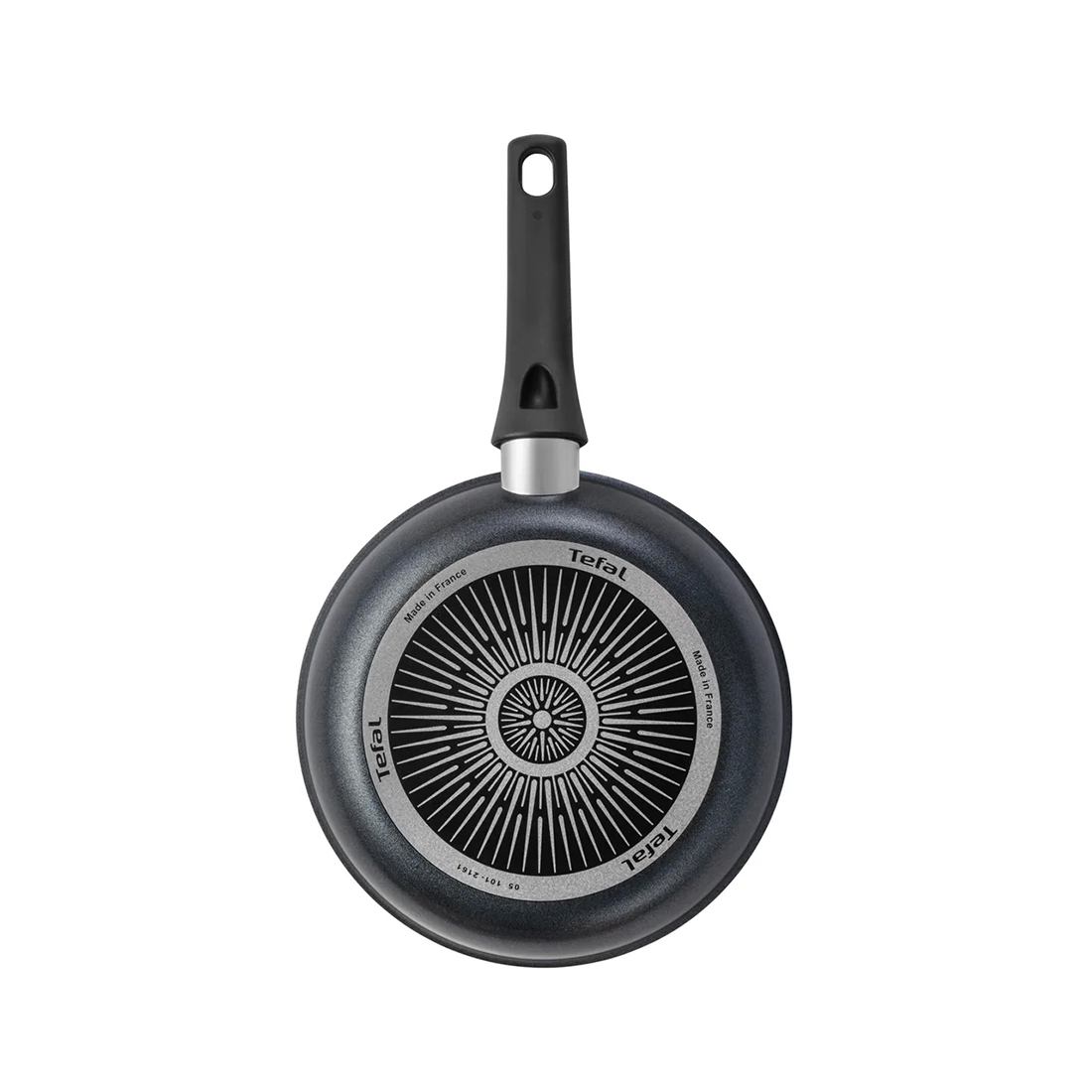 Сковорода, Tefal, Intense 4219124, 24см, Алюминий, Антипригарное Titanium non-stick 2X, Для газовых/керамических/электрических плит, Фиксированная ручка, Черный