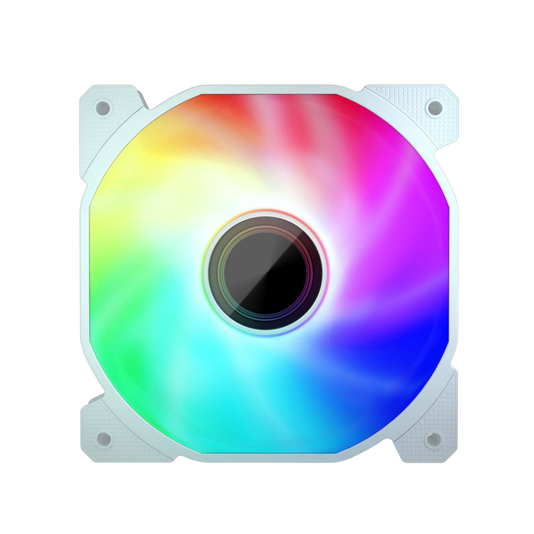 Комплект кулеров для кейса, 1STPLAYER, FIS-W COMBO, 3х120мм ARGB, 1100 об/мин, 21,39CFM, 21.6dB(A), 3-pin, 120*120*25 мм, Белый