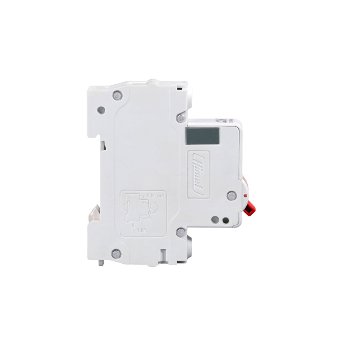 Автоматический выключатель, Himel, HDB3WL1B10, HDB3w 1Р 10А х-ка B 4,5кА