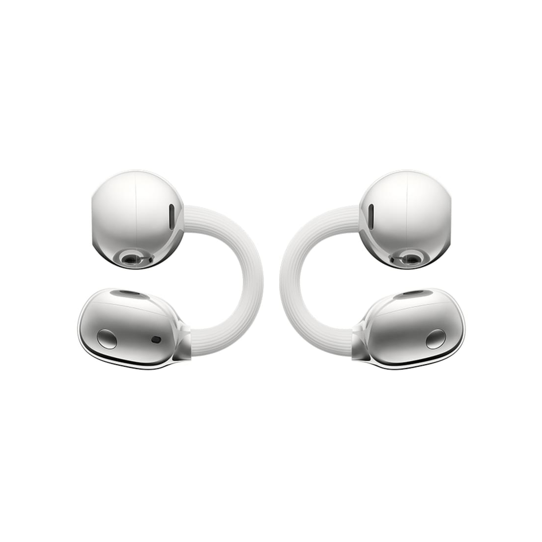 Беспроводные наушники, Huawei, FreeClip 2 T0027, 20 Гц – 20 кГц, каждый наушник около 5,6, г, 60 мАч (один наушник), 537 мАч (кейс), Type-C, Bluetooth 6.0, (White) Белый