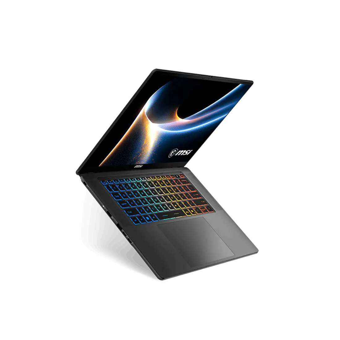Ноутбук, MSI, Stealth 16 AI+ B3WGX-040KZ, MS-2632, 9S7-263211-040, 18", QHD+ 2560x1600, OLED, 240Hz, Intel Core Ultra 9 386H, 16GB DDR5, 1TB SSD Gen5, NVIDIA GeForce RTX5070, 12GB GDDR7, Windows 11 Pro, Черный