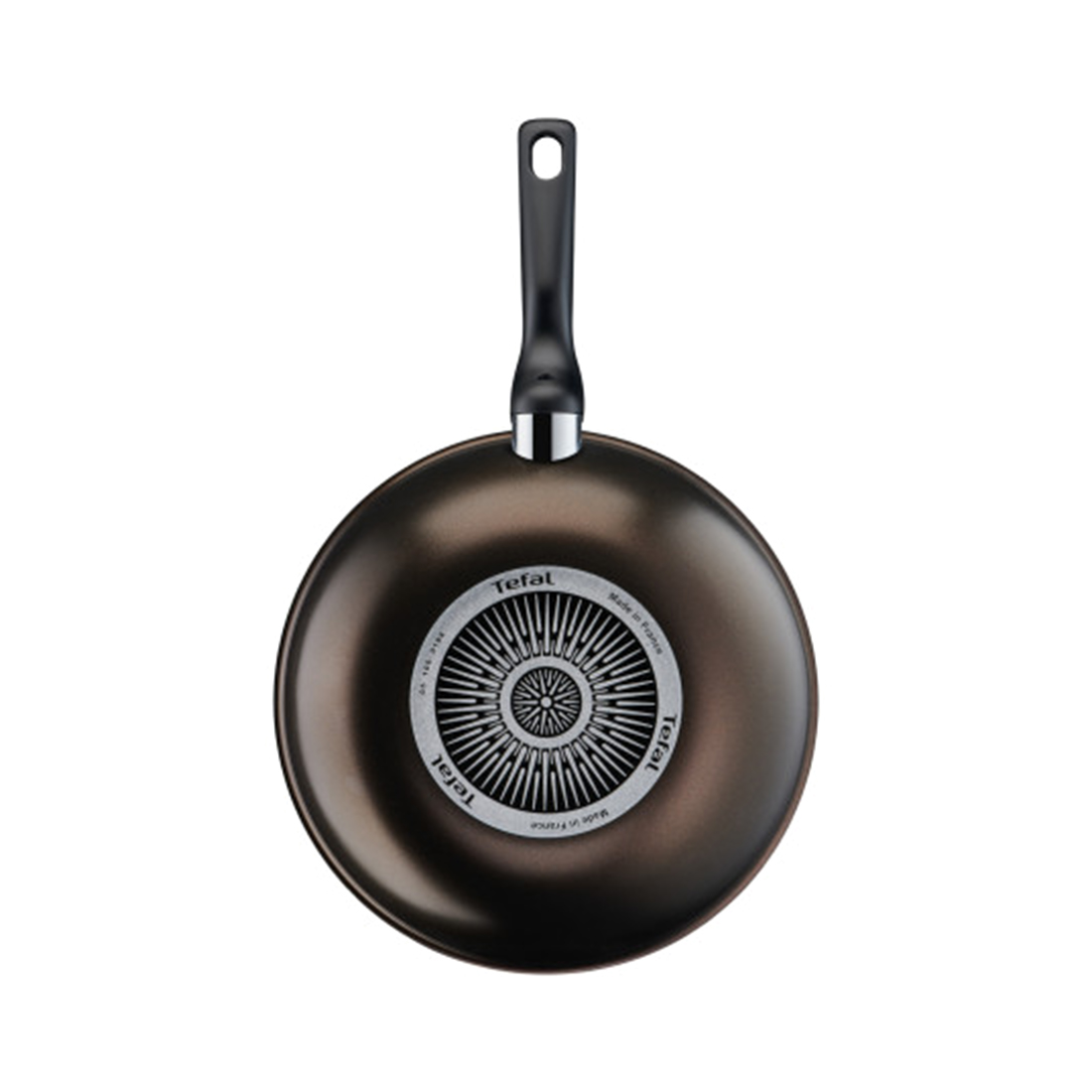 Сковорода-вок, Tefal, Intense 4219628, 28см, Диаметр 28 см, Фиксированная ручка, Антипригарное покрытие Titanium non-stick 2X Longer, Черный