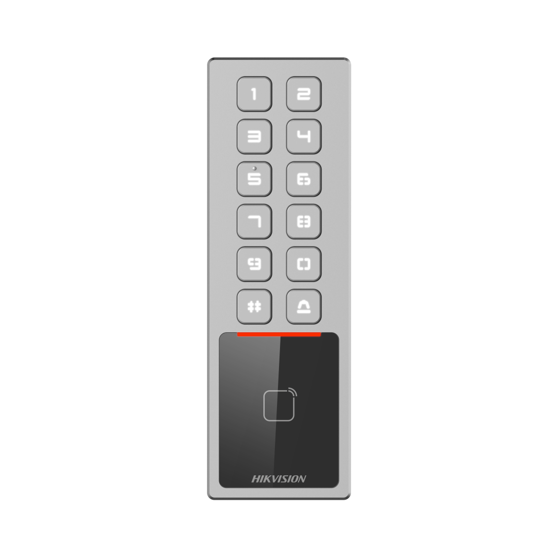 Терминал доступа, Hikvision, DS-K1T805MX, Операционная система: Linux, Питание: 12 VDC / 1 A