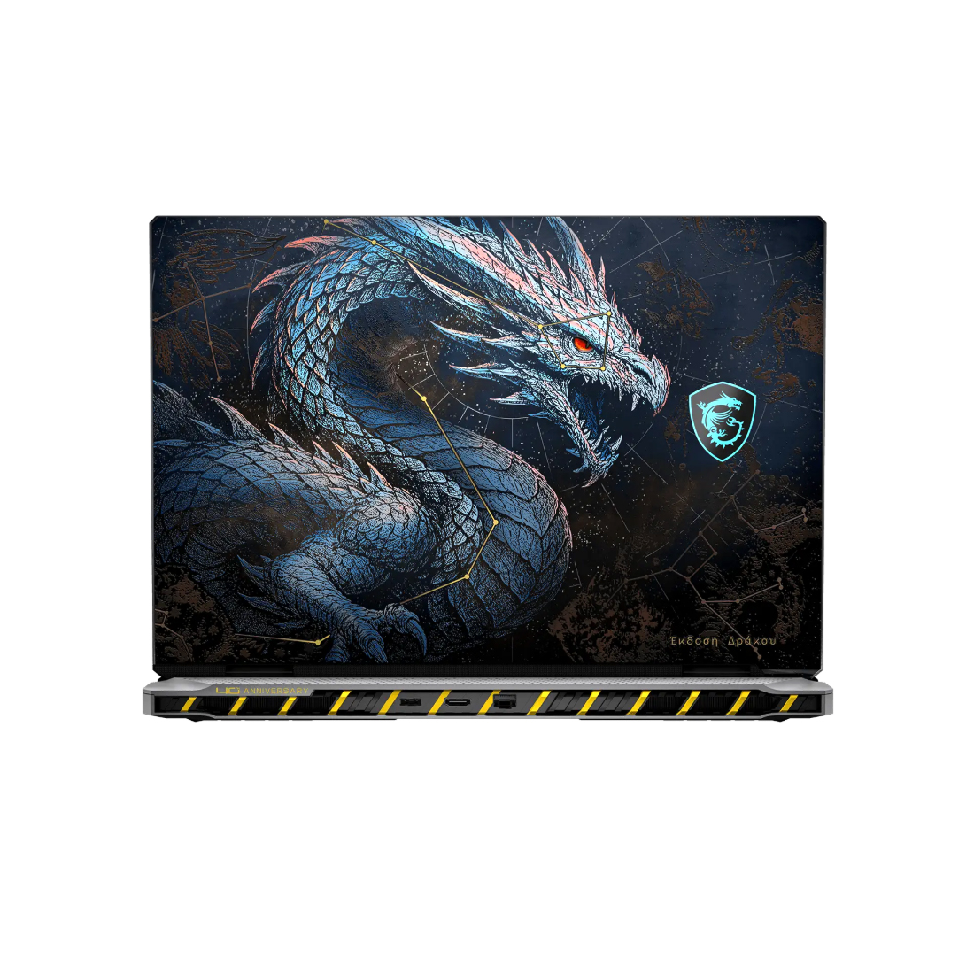 Ноутбук, MSI, Titan 18 HX Dragon Edition Draco Epic A2WJ-1214KZ, MS-1824, 9S7-1824D6-1214, 18", UHD+ 3840x2400, MiniLED, 240Hz, Intel Core Ultra 9 290HX Plus, 48GB*2 DDR5, 2TB SSD Gen5 + 2TB SSD Gen4, NVIDIA GeForce RTX5090, 24GB GDDR7, Windows 11 Pro, Черный