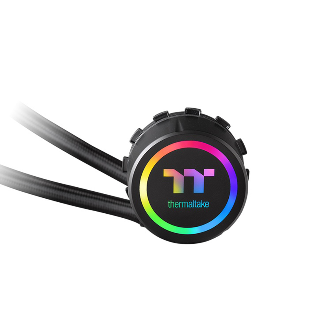Кулер с водяным охлаждением, Thermaltake Floe DX RGB 280, CL-W257-PL14SW-A, Intel LGA 2066/2011-3/2011/1700/1200/1156/115x и AMD AM5/AM4/FM2/FM1/AM3+/AM3/AM2+/AM2, TDP 300W, 2*140мм вентилятора, Подсветка RGB, 500-1400 R.P.M, 60.87 CFM, 19.8-26.2dB(A), 9p