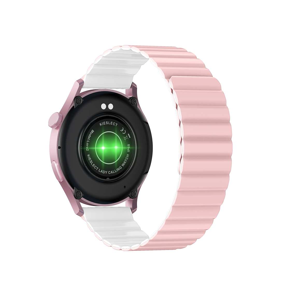 Смарт часы, Kieslect, Lady Watch Lora 2, YFT2051EU / YFT2097EU, Дисплей 1.3" AMOLED, Разрешение 360 x 360, Водонепроницаемость (IP68), Батарея 210 мАч, Розовый