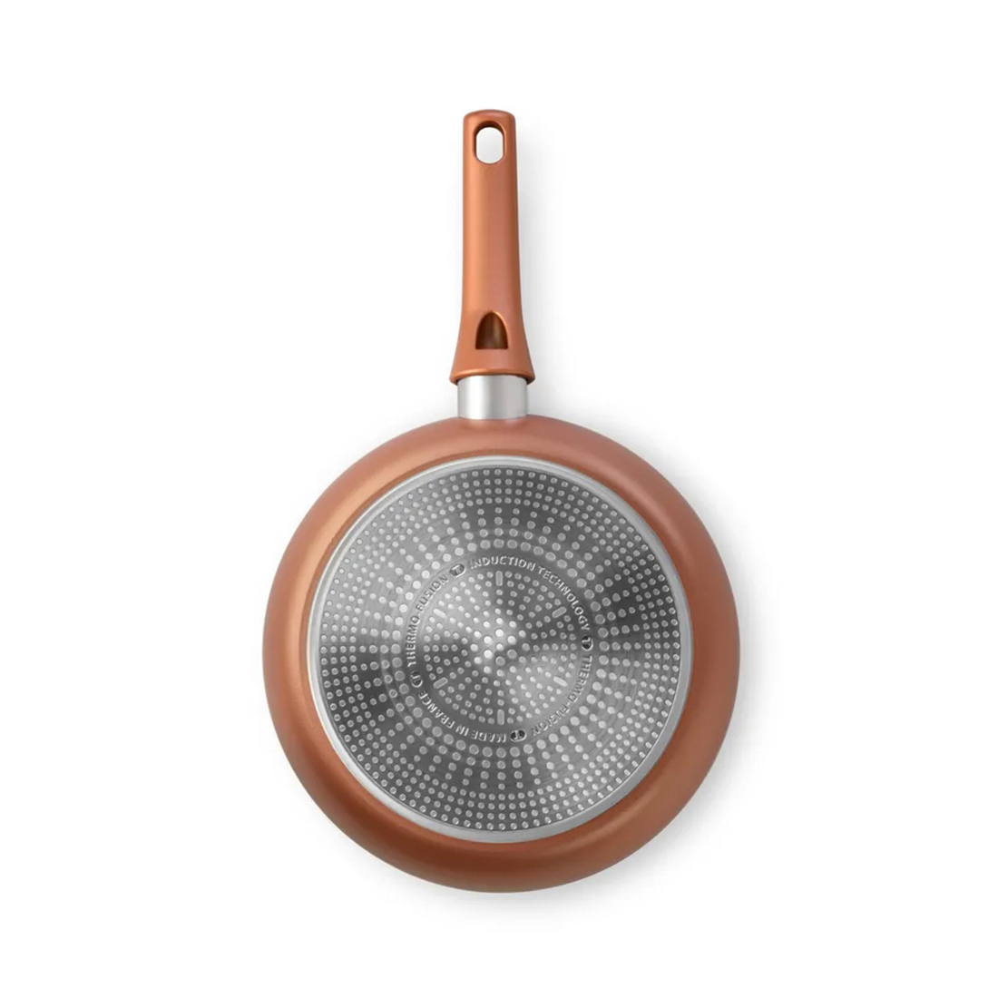 Сковорода, Tefal, Maxima 4222126, 26см, Алюминий, Антипригарное покрытие Titanium, Для всех типов плит, Фиксированная ручка, Бронзовый