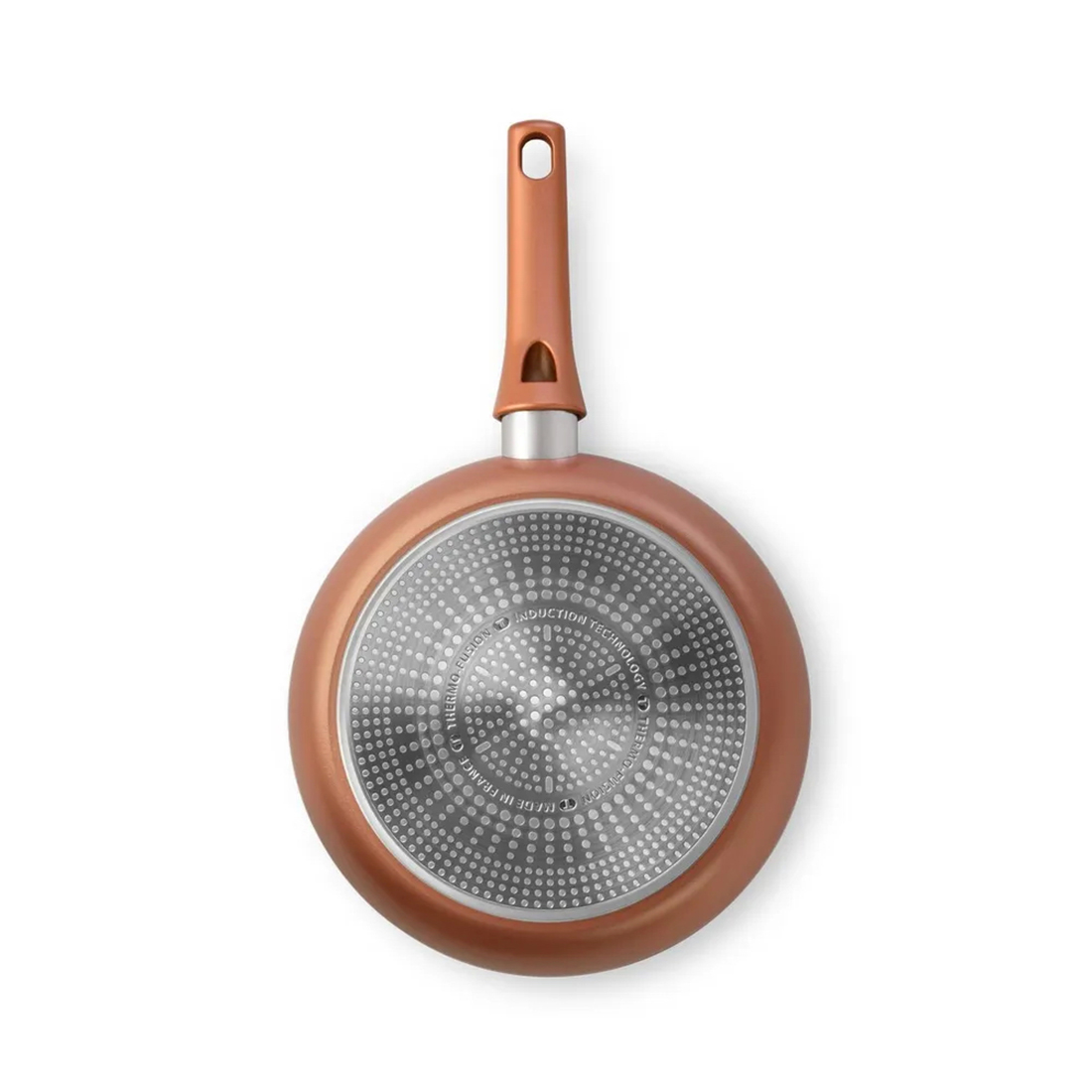 Сковорода, Tefal, Maxima 4222128, 28см, Алюминий, Антипригарное покрытие Titanium, Для всех типов плит, Фиксированная ручка, Бронзовый