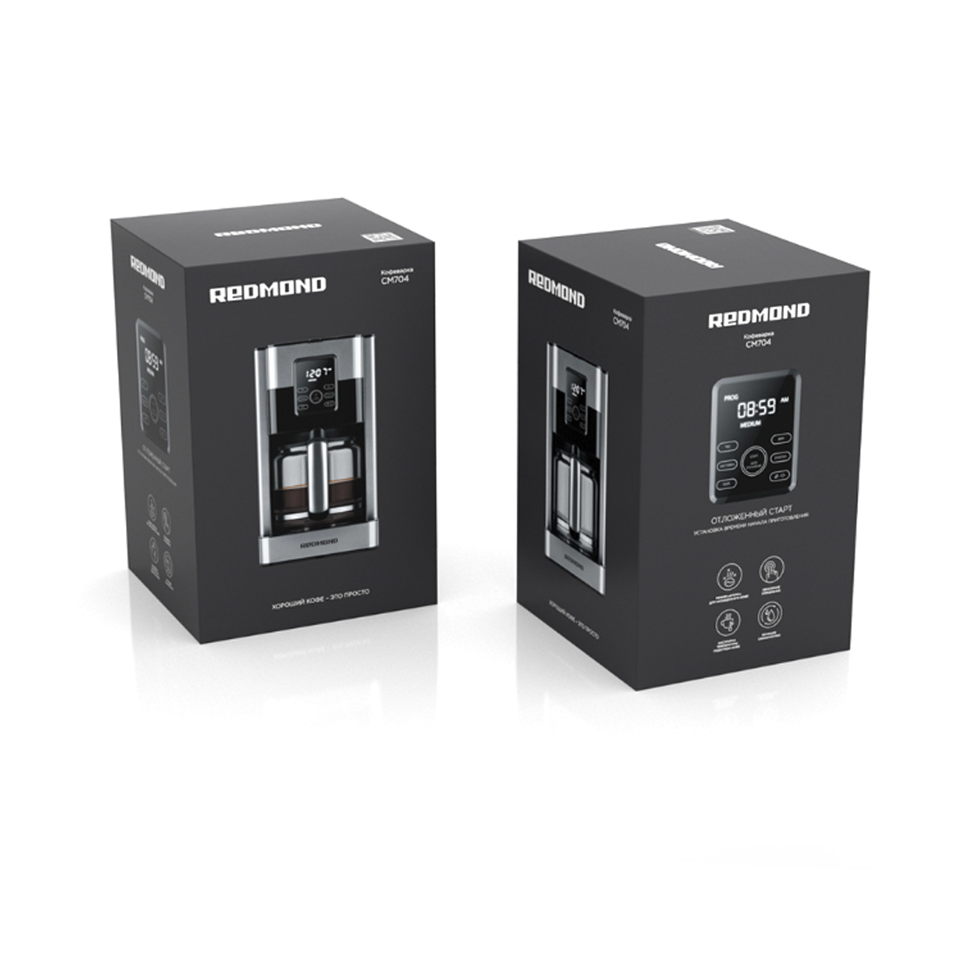 Redmond CM704 тамшылатқыш кофеварка