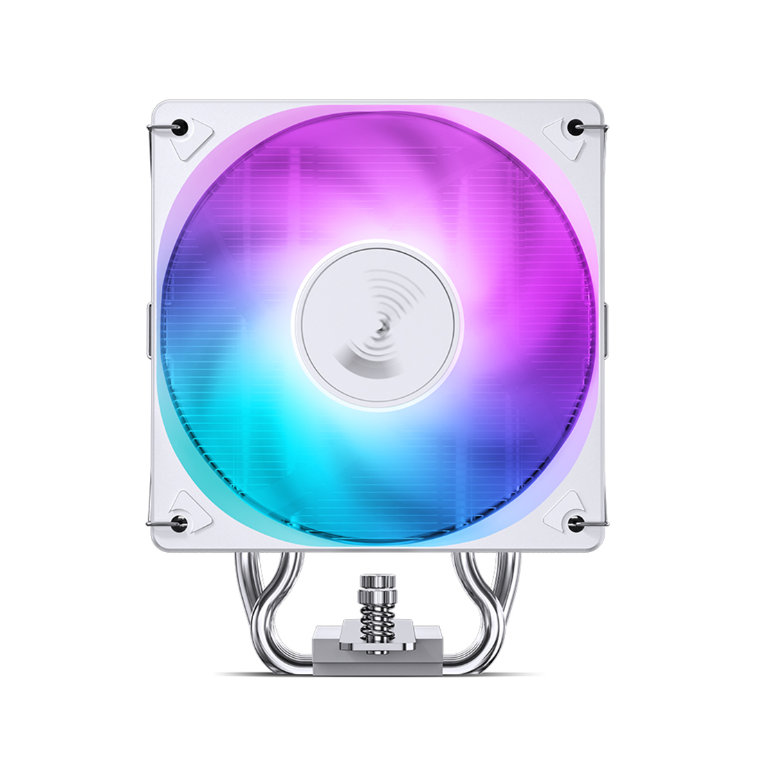 Кулер для процессора, Jonsbo, CR-1000 EVO(Color) White, INTEL: LGA 1700/1200/115X, AMD AM4/AM5, TDP 220W, 120мм, 1500 об/мин, 59.48CFM, 32dB(A), 4 pin PWM, 120*71*154мм, Белый