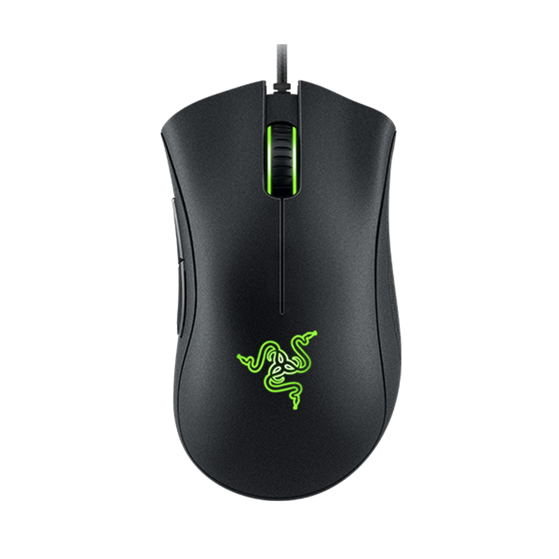 Компьютерная мышь, Razer, DeathAdder Essential (2021), RZ01-03850100-R3M1, Игровая, Оптическая, 6400 DPI, 220 IPS, 5 Кнопок, Проводная, USB, 96 г, Чёрный