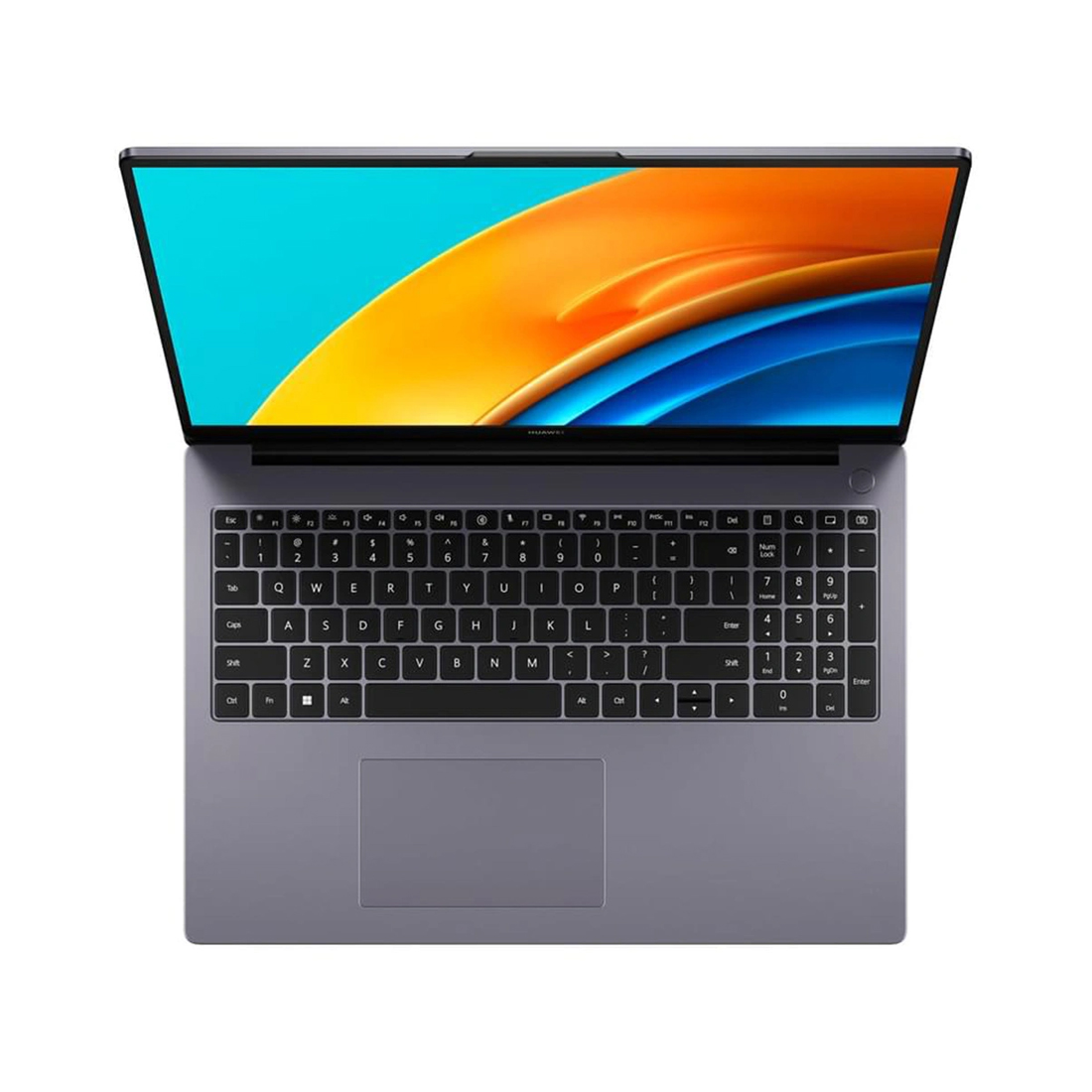Ноутбук, Huawei MateBook D 16 53014QKW, MitchellG-W5611D, 16", FHD 1920x1200, IPS, 60Hz, Core i5-13420H, 16GB LPDDR4x, 1TB NVMe PCIe SSD, Intel Iris X Graphics, DOS, Серый
